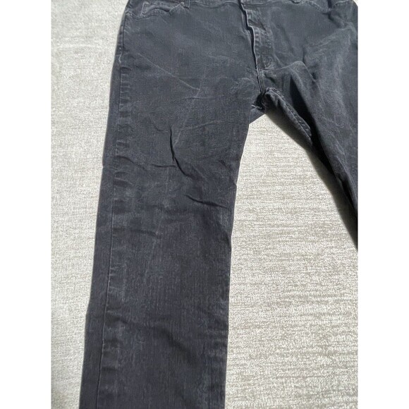 Wrangler Jeans Men's Black 42x32 Black Regular fit - Picture 3 of 16